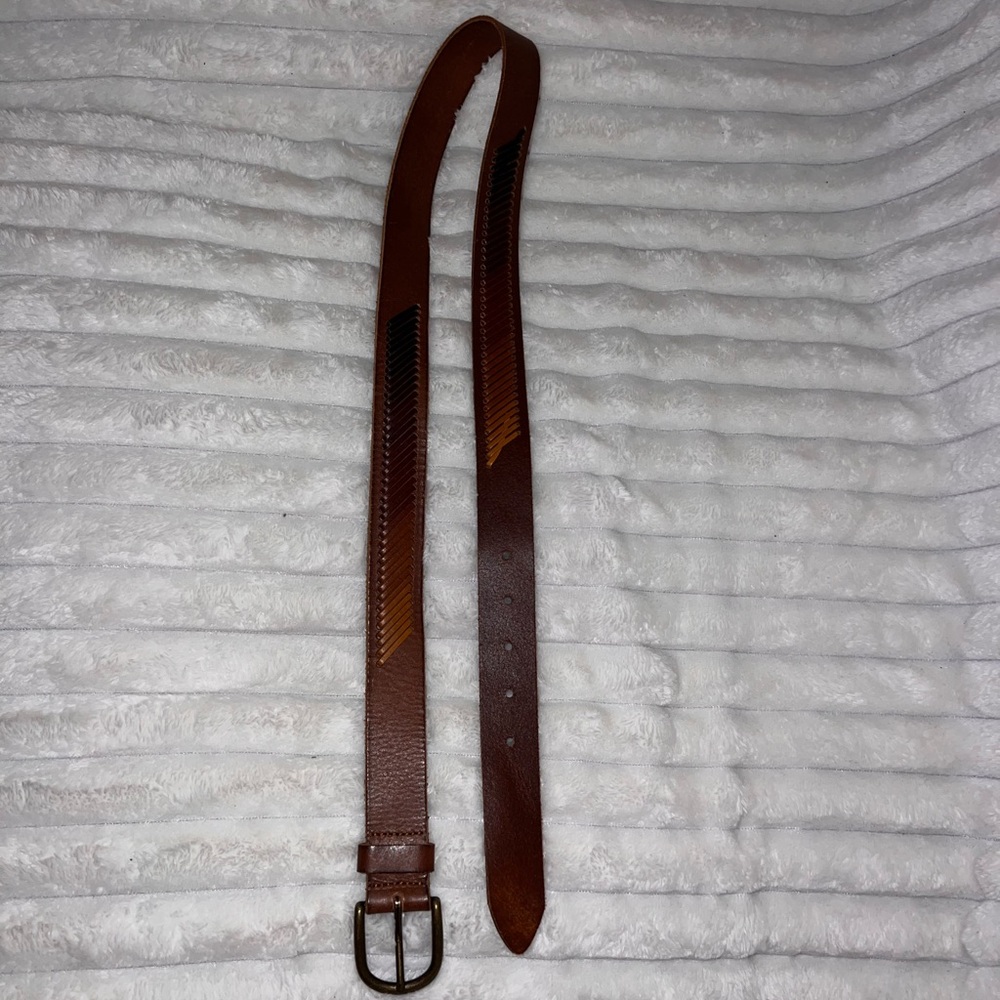 American Eagle Brown Genuine Leather Belt